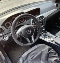 Ladda upp bild till gallerivisning, Perforerad Läder/Alcantara Rattöverdrag