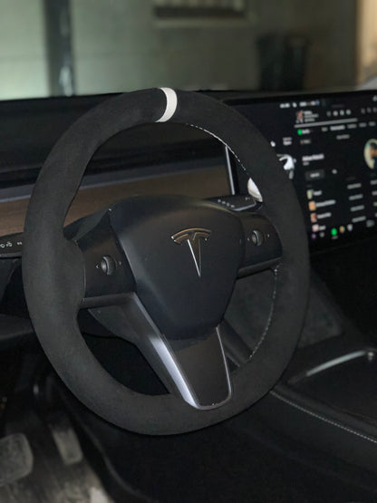 Alcantara Steering Wheel Cover