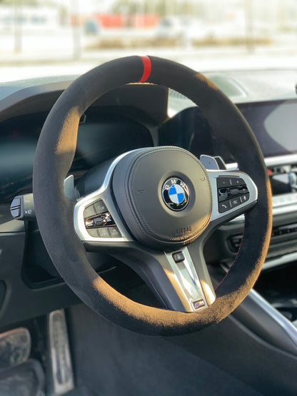 Alcantara Steering Wheel Cover