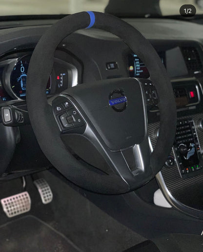 Alcantara Steering Wheel Cover