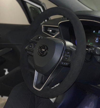 Alcantara Steering Wheel Cover