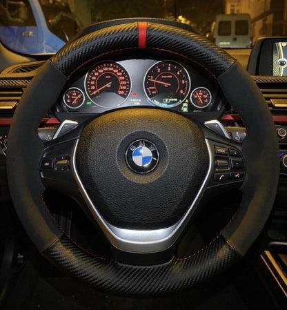 Carbon Fiber Steering Wheel Cover 