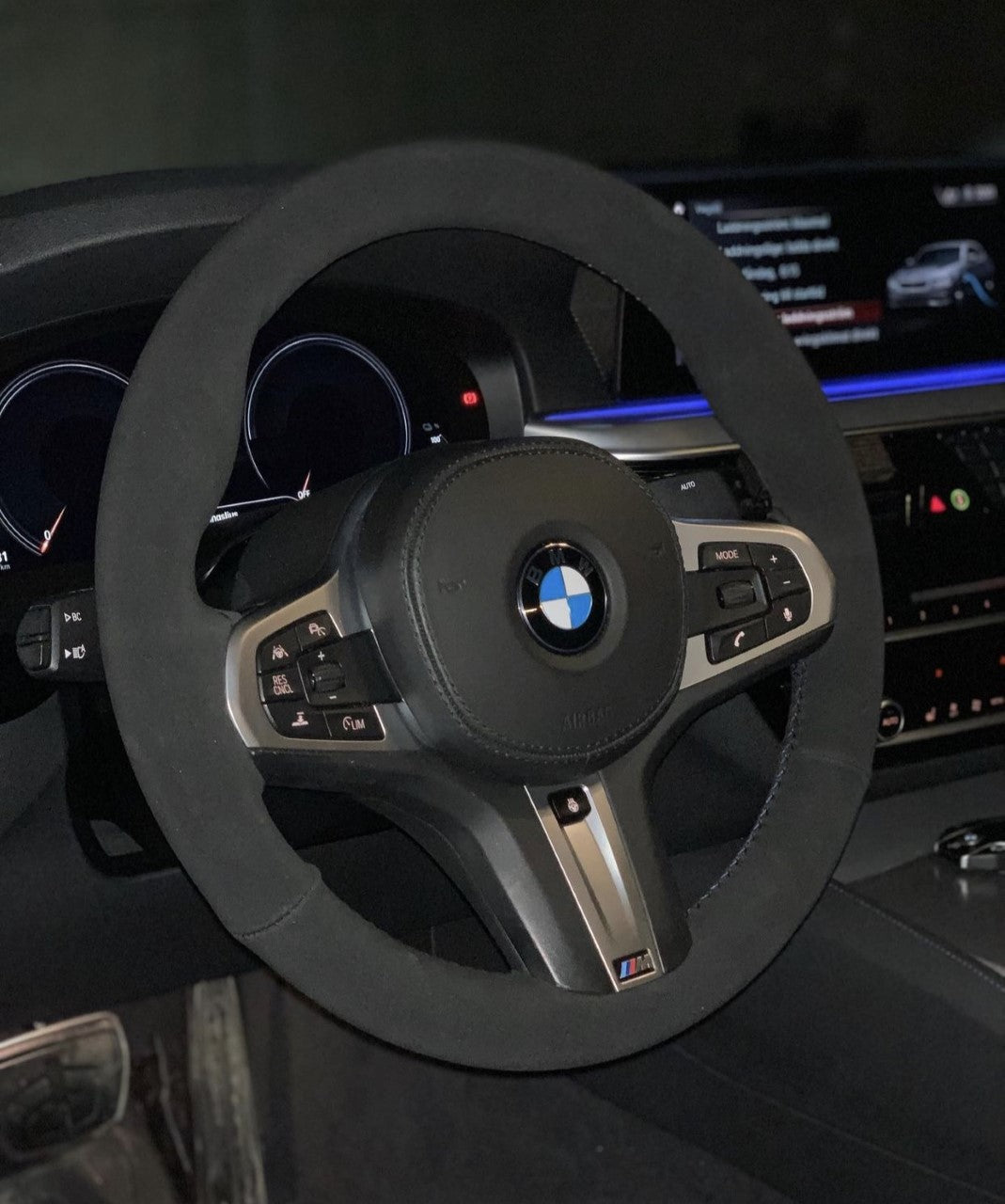 Nubuck Steering Wheel Cover 