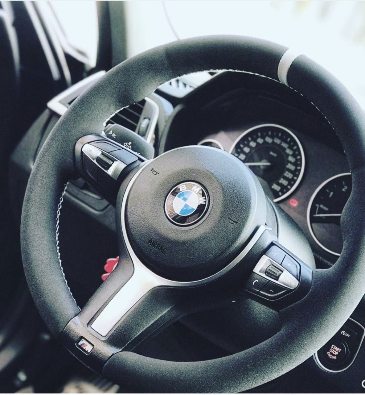 Nubuck Steering Wheel Cover 