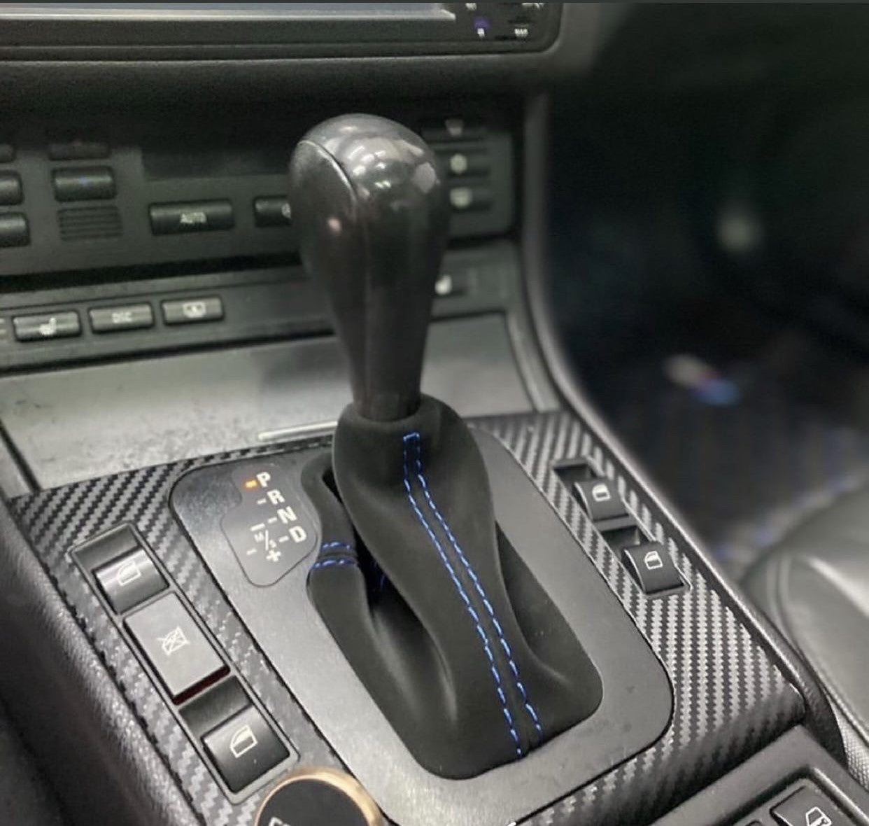 Alcantara Gear lever