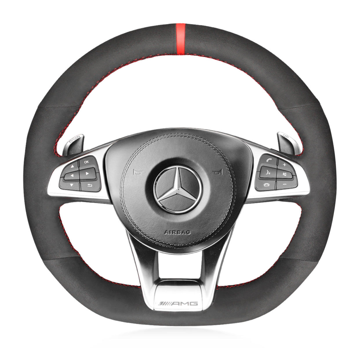 Mercedes AMG steering wheel