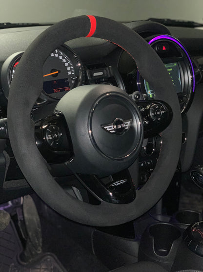 Alcantara Steering Wheel Cover