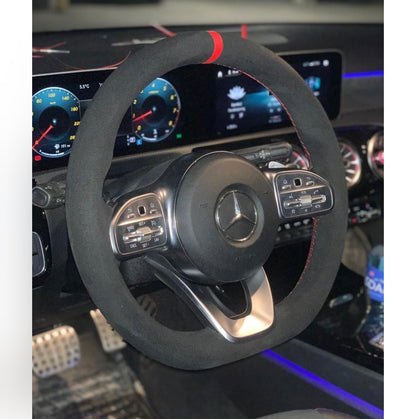 Alcantara Steering Wheel Cover