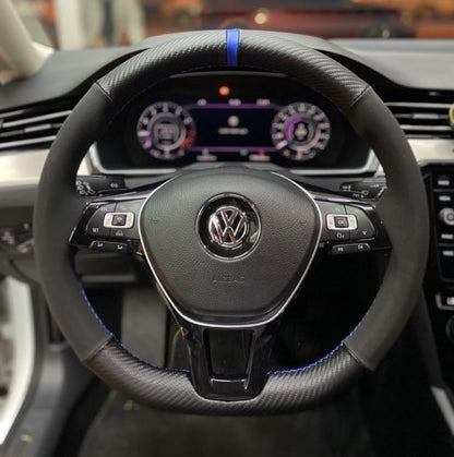 Carbon Fiber Steering Wheel Cover 